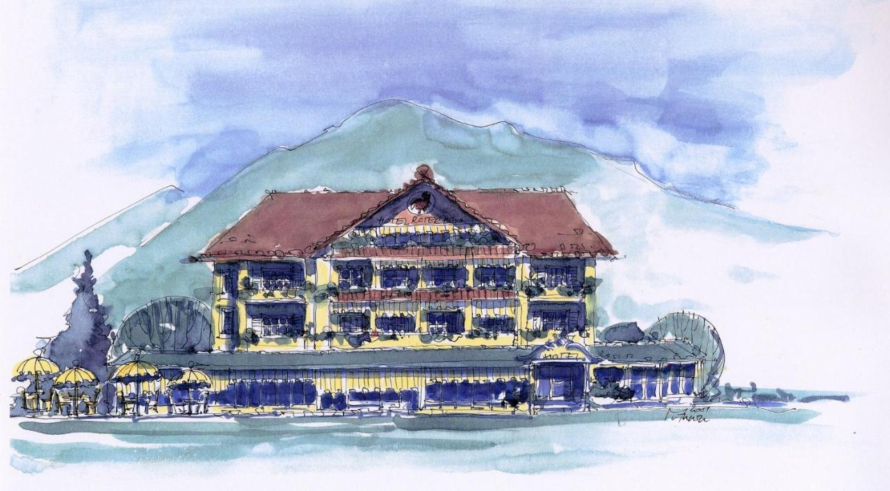 Hotel Roter Hahn - Bed & Breakfast Garmisch-Partenkirchen Exterior foto